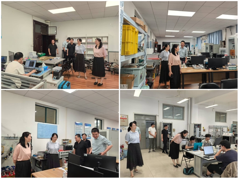 电气信息工程学院开展期末实验室安全专项检查