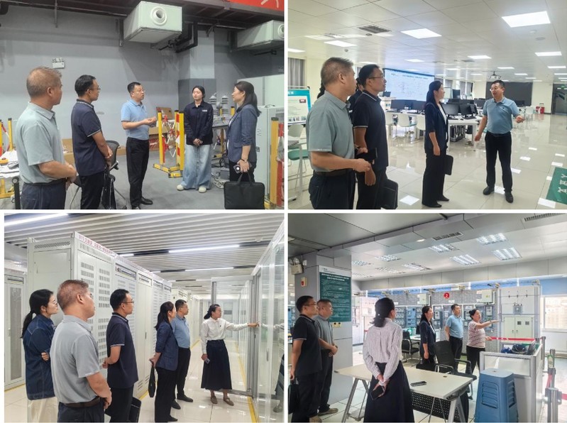 电气信息工程学院赴国网河南省电力公司技能培训中心开展合作交流